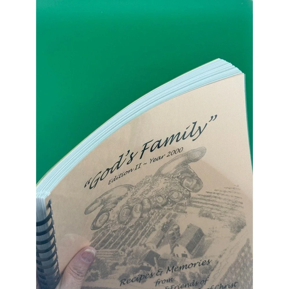 God's Family Edition II 2000 Plainview TX Church of Christ Cookbook Recipes